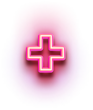 Plus Sign Neon